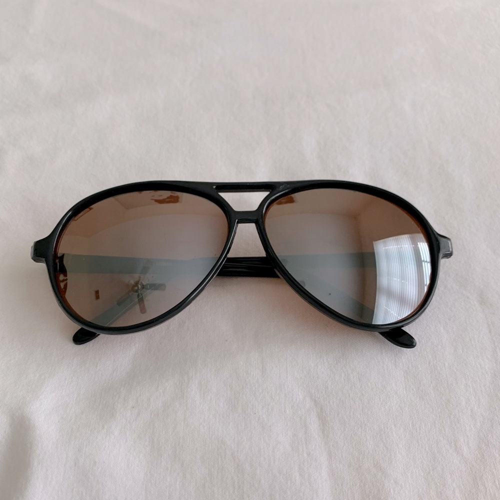 💖 Trendy Reflective Orange aviator sunglasses